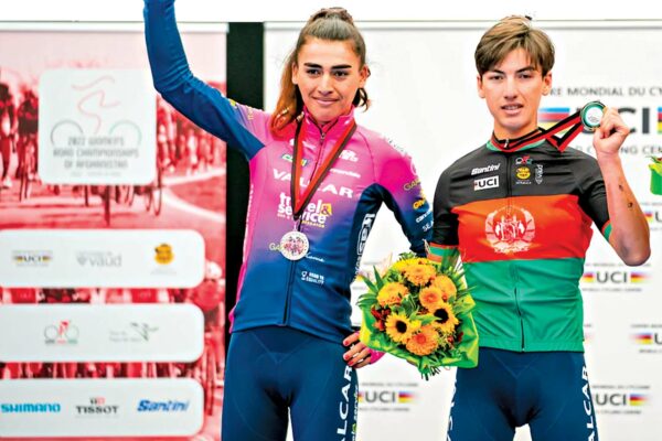 Afghani Sisters Cycle to Glory