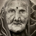 Old Woman by Kaarunya Anklekar, Class 9, The Orbis School, Pune