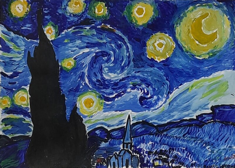 Replica of Starry Night