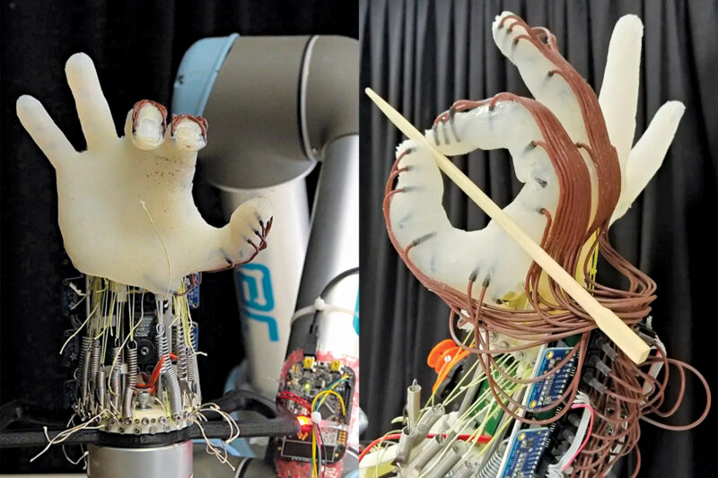 Robotic Hand Created 