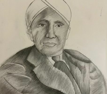 C. V Raman