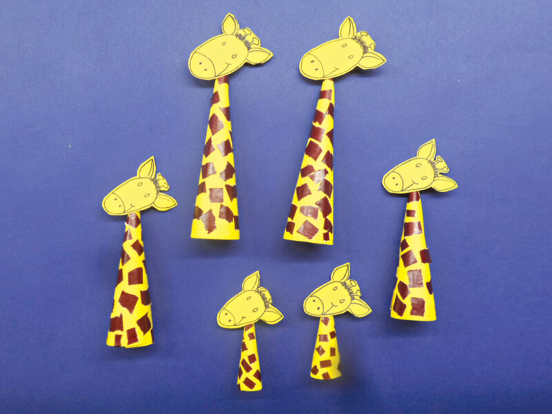 Giraffe Puppets