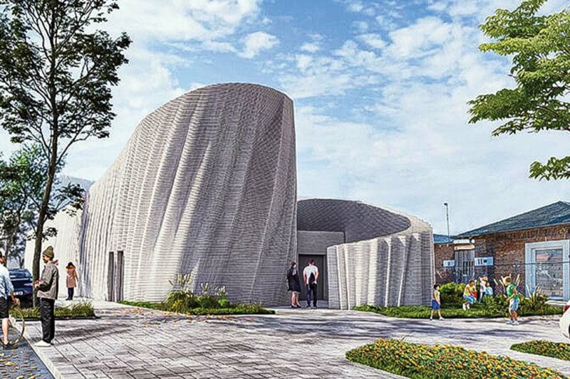 Largest 3D-printed Building in Europe