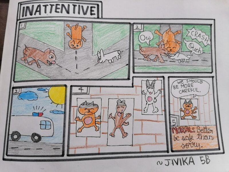Comic Art – Inattentive