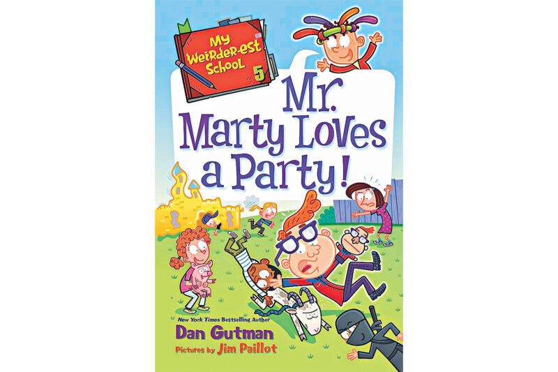 Mr. Marty Loves a Party! by Dan Gutman