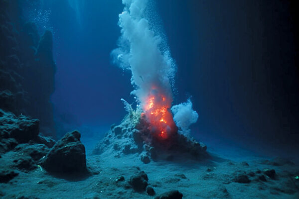 Underwater Volcano Observed