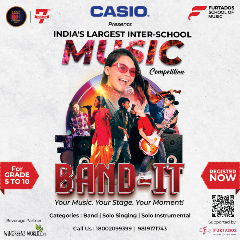 Participate in India’s Largest Inter-school Music Competition