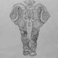Mandala Art Elephant
