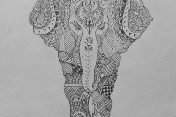 Mandala Art Elephant