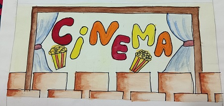Lettering of Cinema