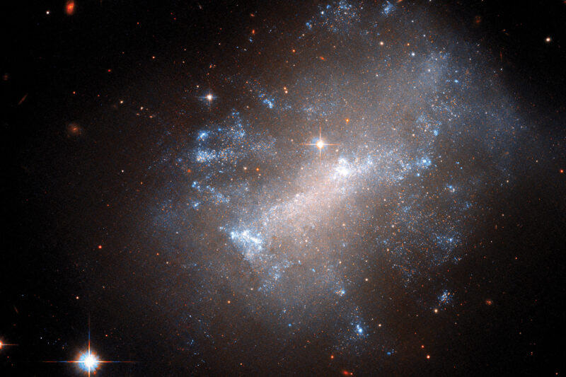 Space Bound: An Irregular Galaxy 