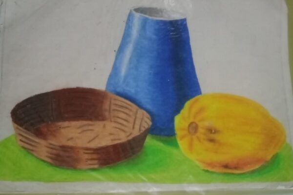 Still Life of a Papaya