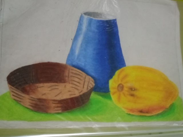 Still Life of a Papaya
