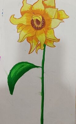 Sunflower Still Life