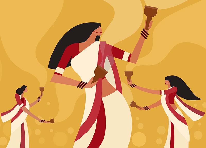 How I Celebrated Durga Puja