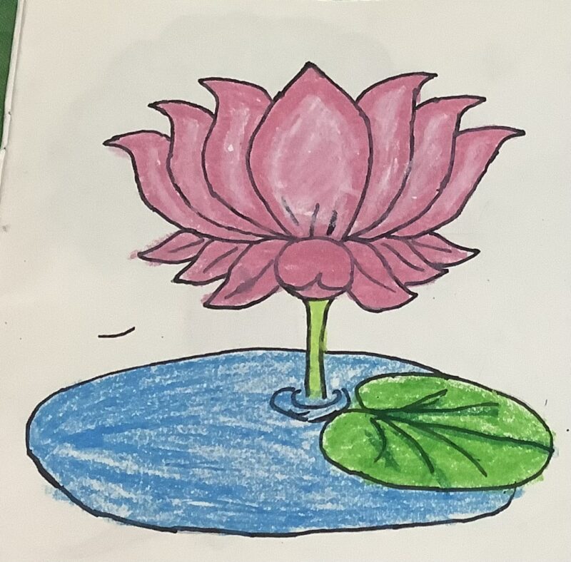 Lotus Painting