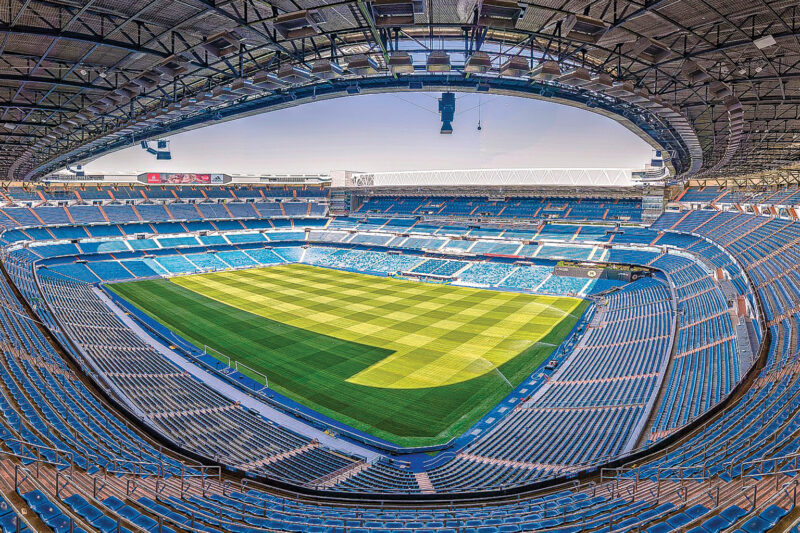 Santiago Bernabeu Stadium Revamped 