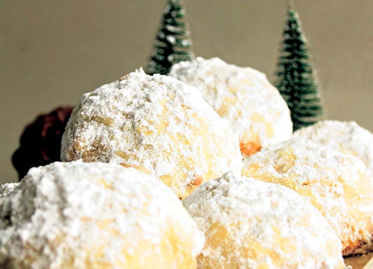 Walnut Snowball Cookies