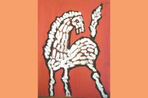 MF Husain’s Style of Horse Painting