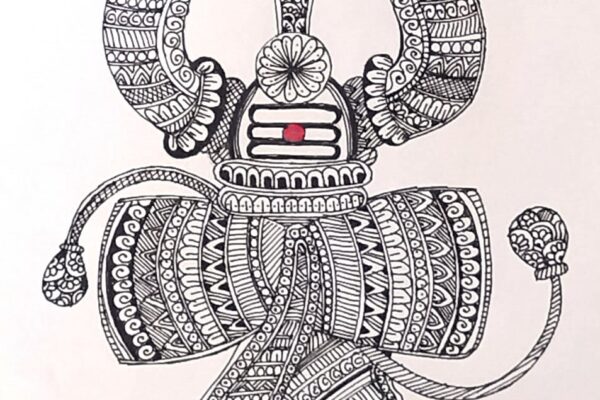 Mandala Art – Trishul