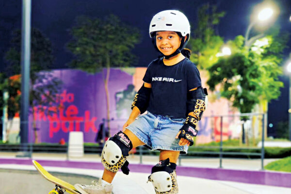 Indian Girl Creates Skateboarding History