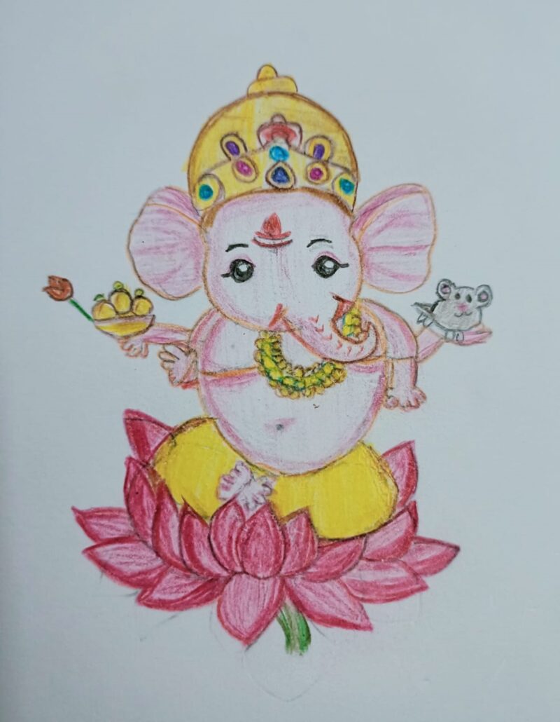 CUTE GANESHA
