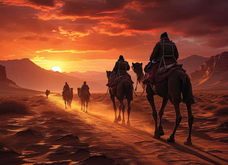 Silk Route: The Ancient Economic Bridge Between East and West