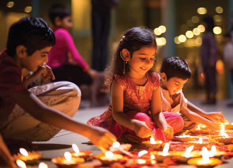 Celebrating Diwali