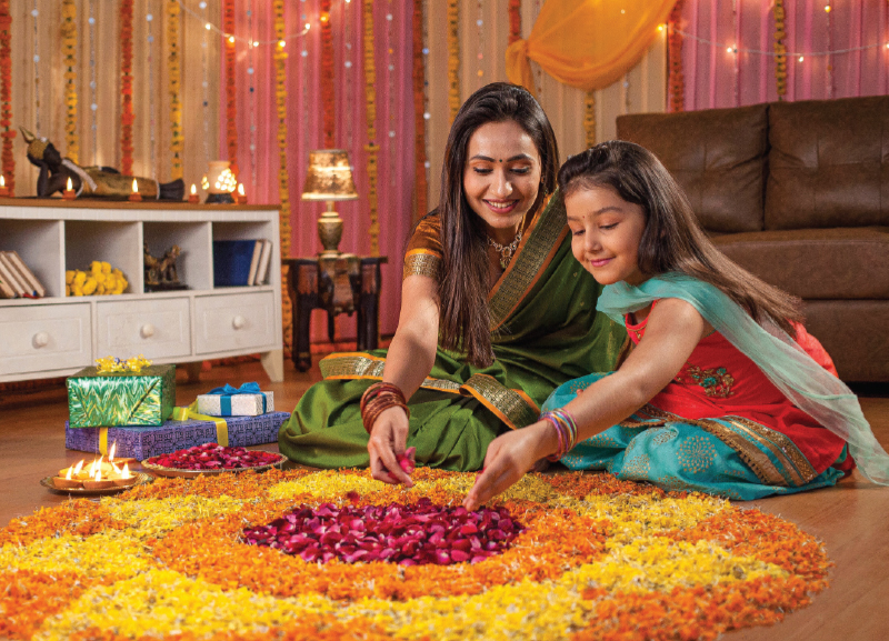 Celebrating Diwali
