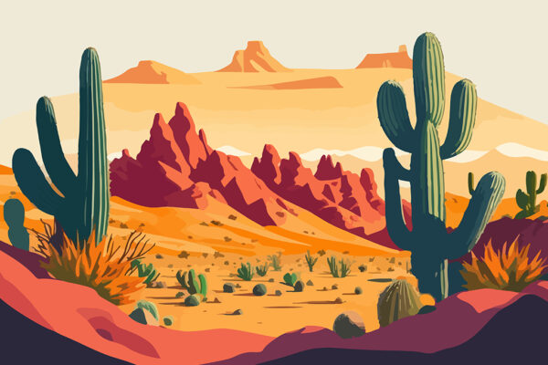 The Golden Desert