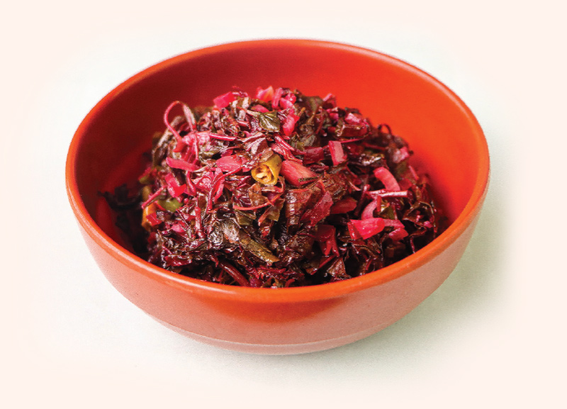 Lal Math Saag
