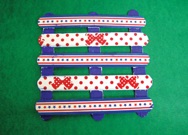 Washi Tape Coaster