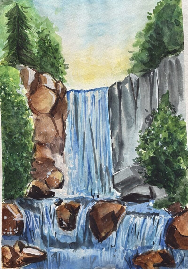 Cascading Beauty