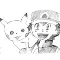 Pencil Sketch of Pokemon