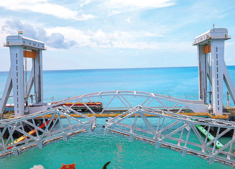 India’s Pamban Bridge