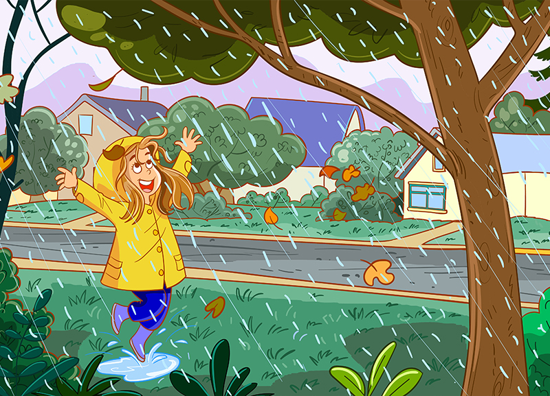 Summer’s First Rain