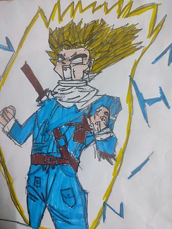 Trump- Team Goku Character