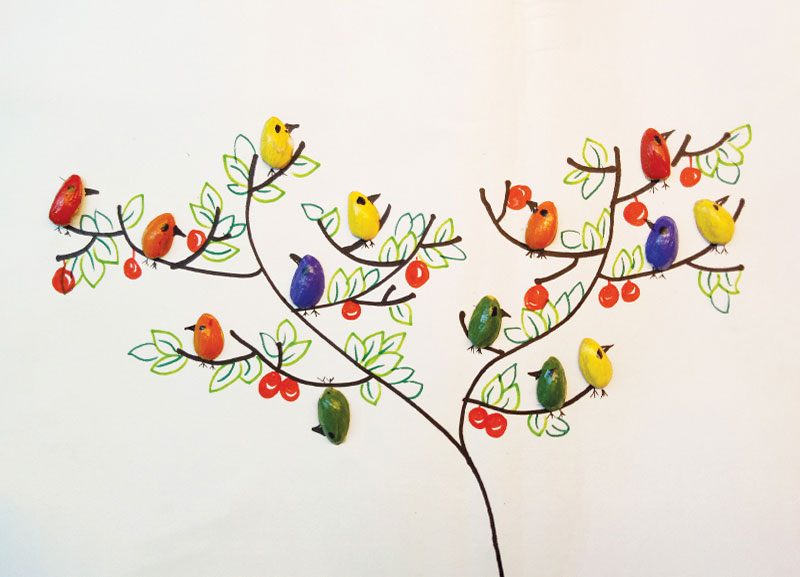 Pistachio Birds