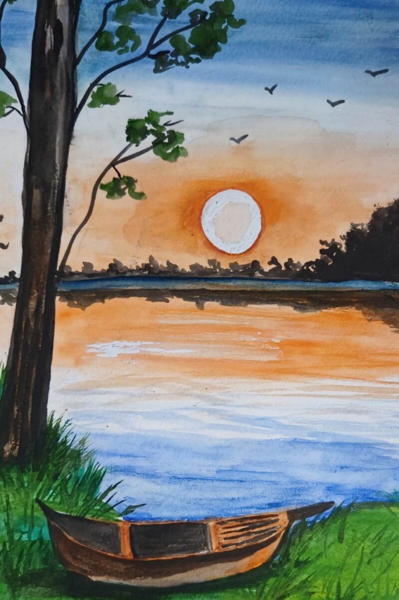 Sunset by the Sea