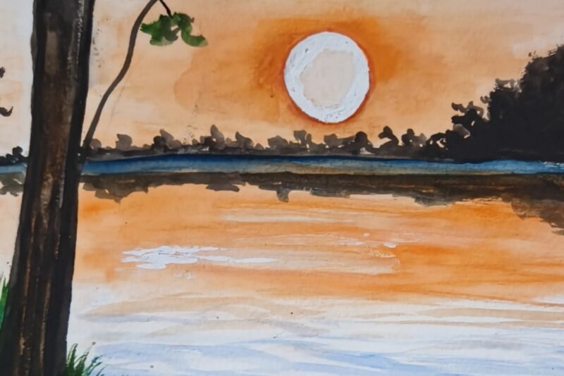 Sunset by the Sea