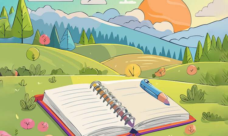 The Sky in My Notebook