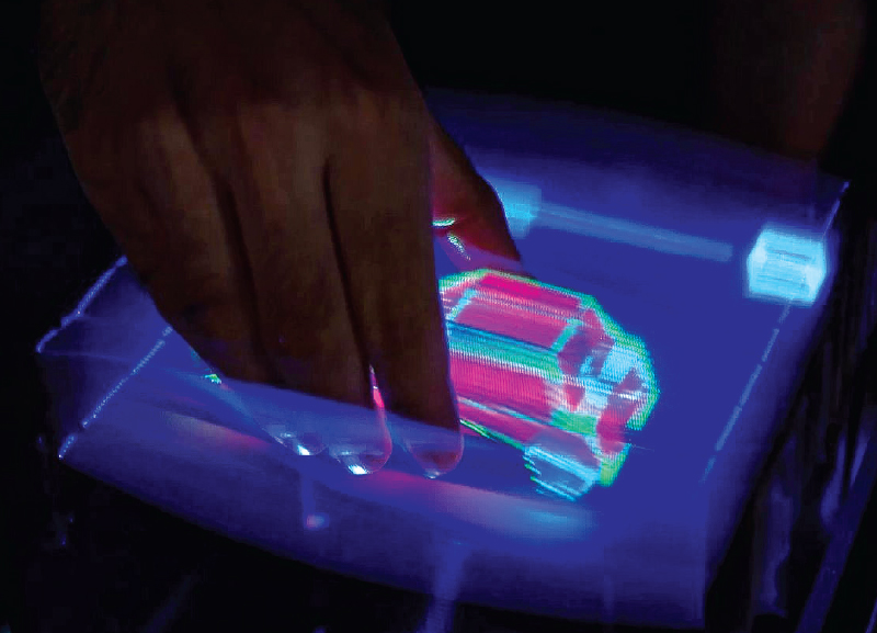 Interactive 3D Holograms Developed