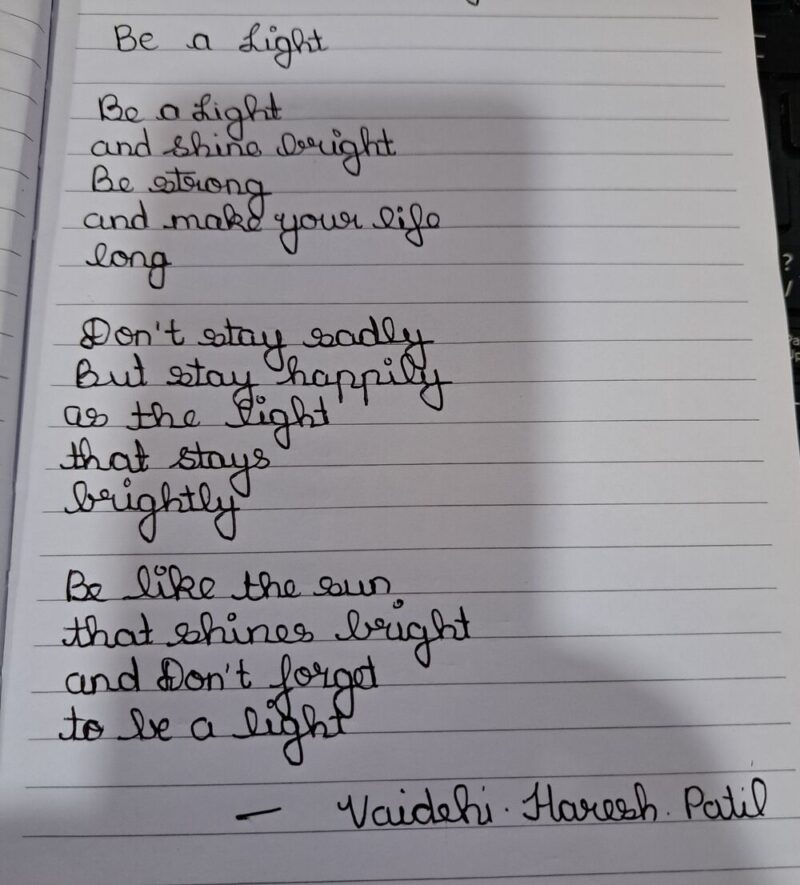 Be a light