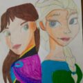 The Queen of Snow: Anna & Elsa