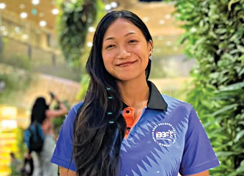 Female Bodybuilder from Arunachal Pradesh Wins International Silver and Gold Medals