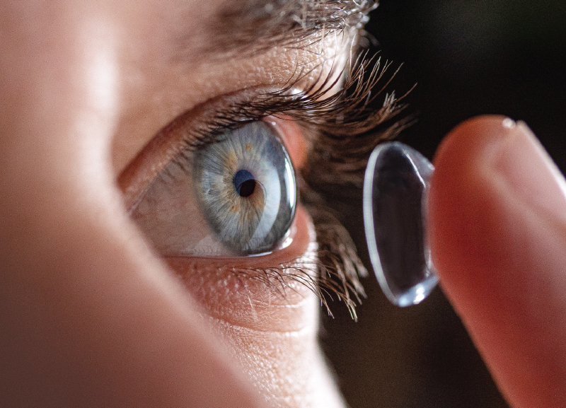 Contact Lenses That Help See in the Dark