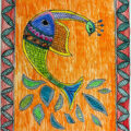 Madhubani Fish