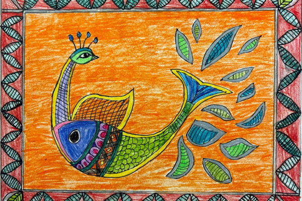 Madhubani Fish