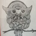Owl Warli Art