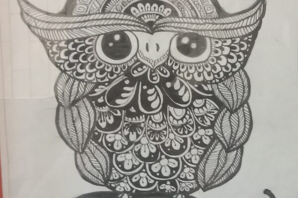 Owl Warli Art
